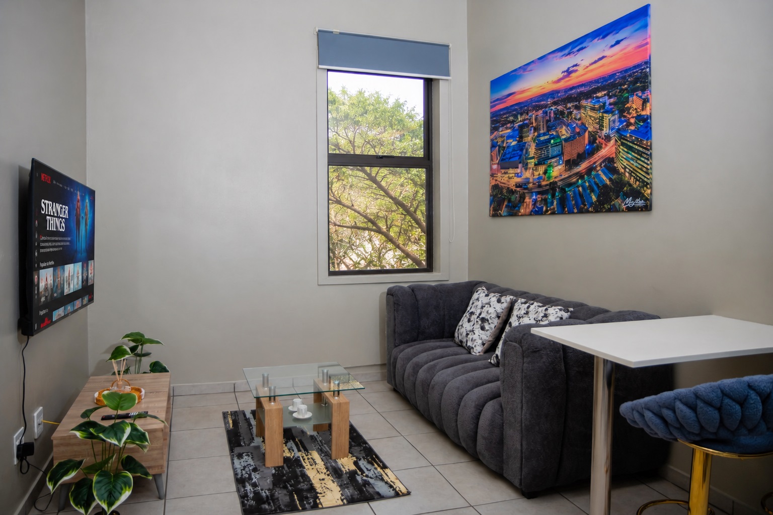 The Bolton Apartment Living Room